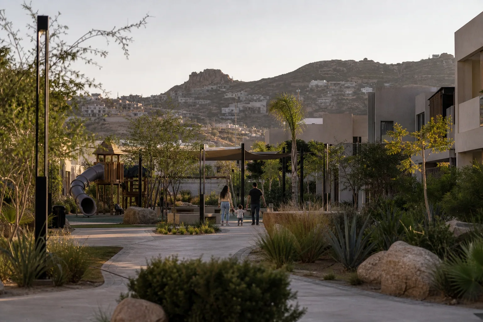 Costa residencial de Cabo San Lucas