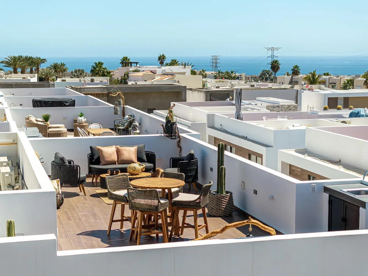 Duara villa rooftops