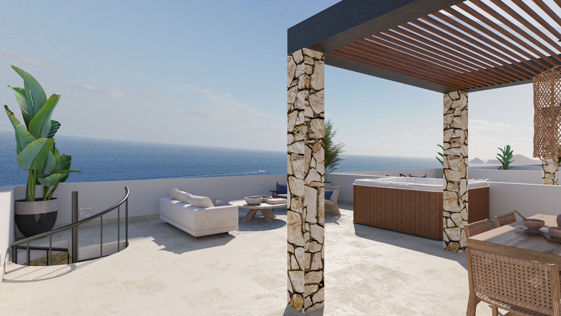 Marazul outdoor social terrace